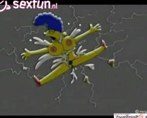 Een sex cartoon van The Simpsons